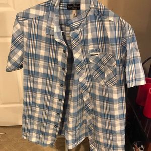 Marc ecko short sleeve button down
